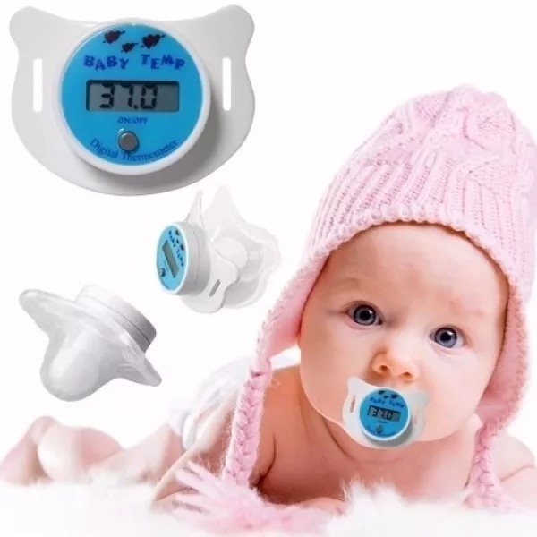 Chupete Termómetro Digital Para Bebes Fiebres