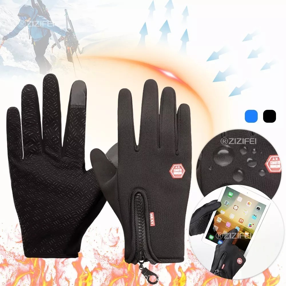 Guantes Termicos Guantes Bici Guante Touch antideslizantes 