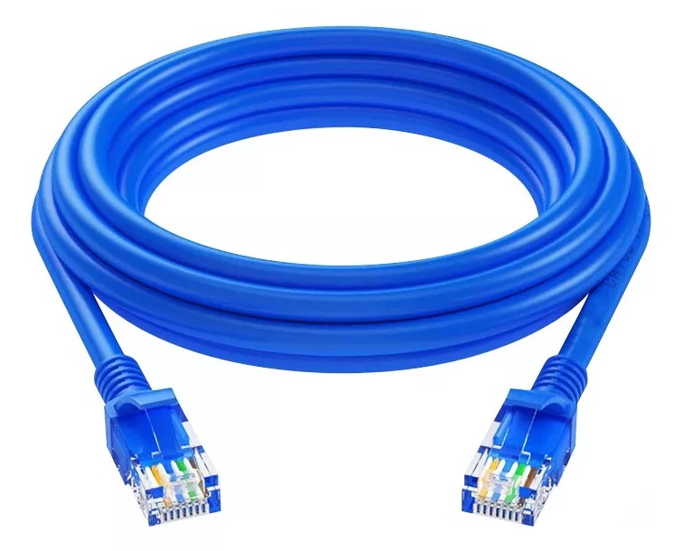 Cable De Red Ethertnet 5 Metros Internet