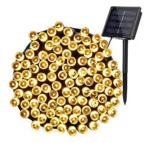 Luces Solares Navidad / Guirnalda 10 Metros 100 Led