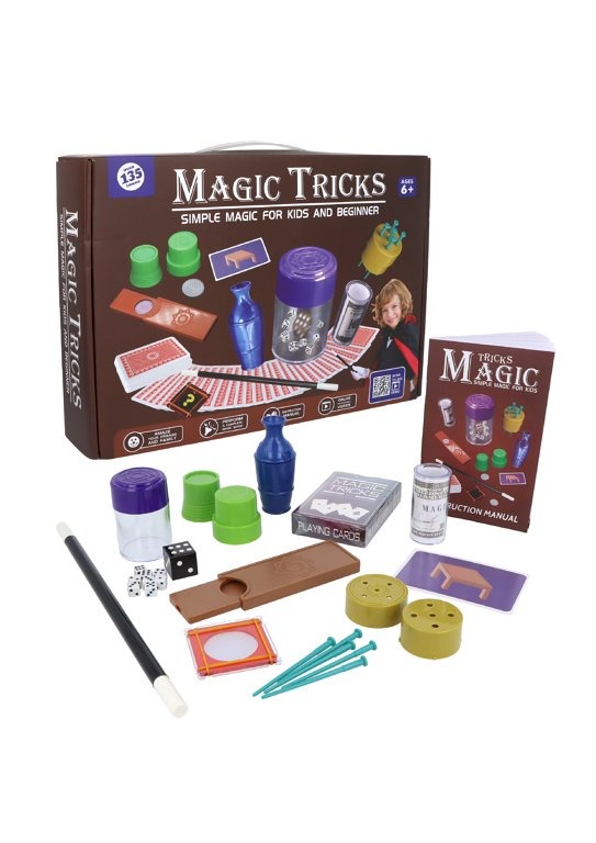 Set De Magia Infantil Incluye Más De 135 Trucos