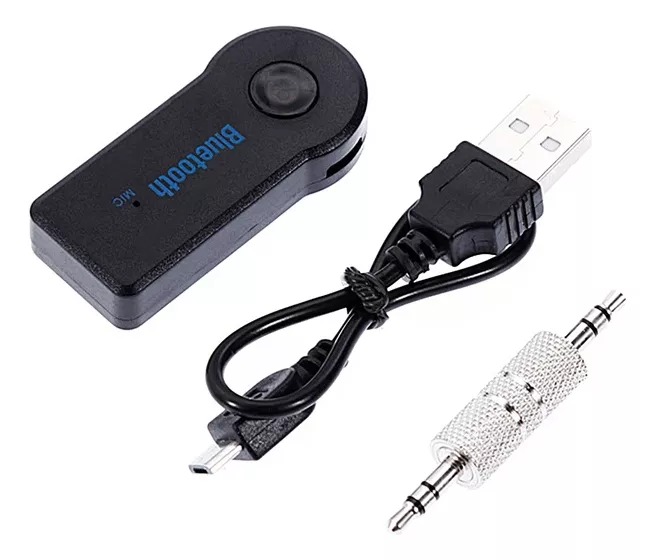 Receptor Bluetooth Usb Auto Microfono Manos Libres Estereo