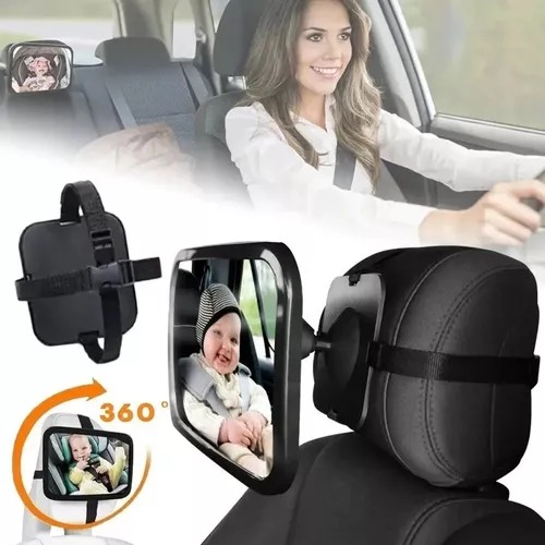 Espejo Retrovisor De Auto Para Seguridad De Niños/bebé