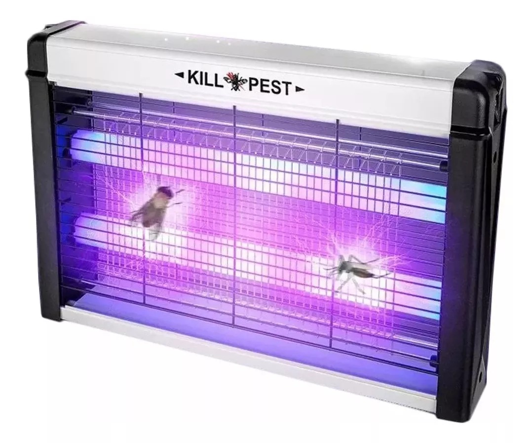 Lámpara Uv Eléctrica Mata Mosquitos Insectos Moscas