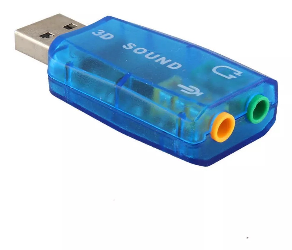 Adaptador de tarjeta de sonido USB externo 5.1 Audio