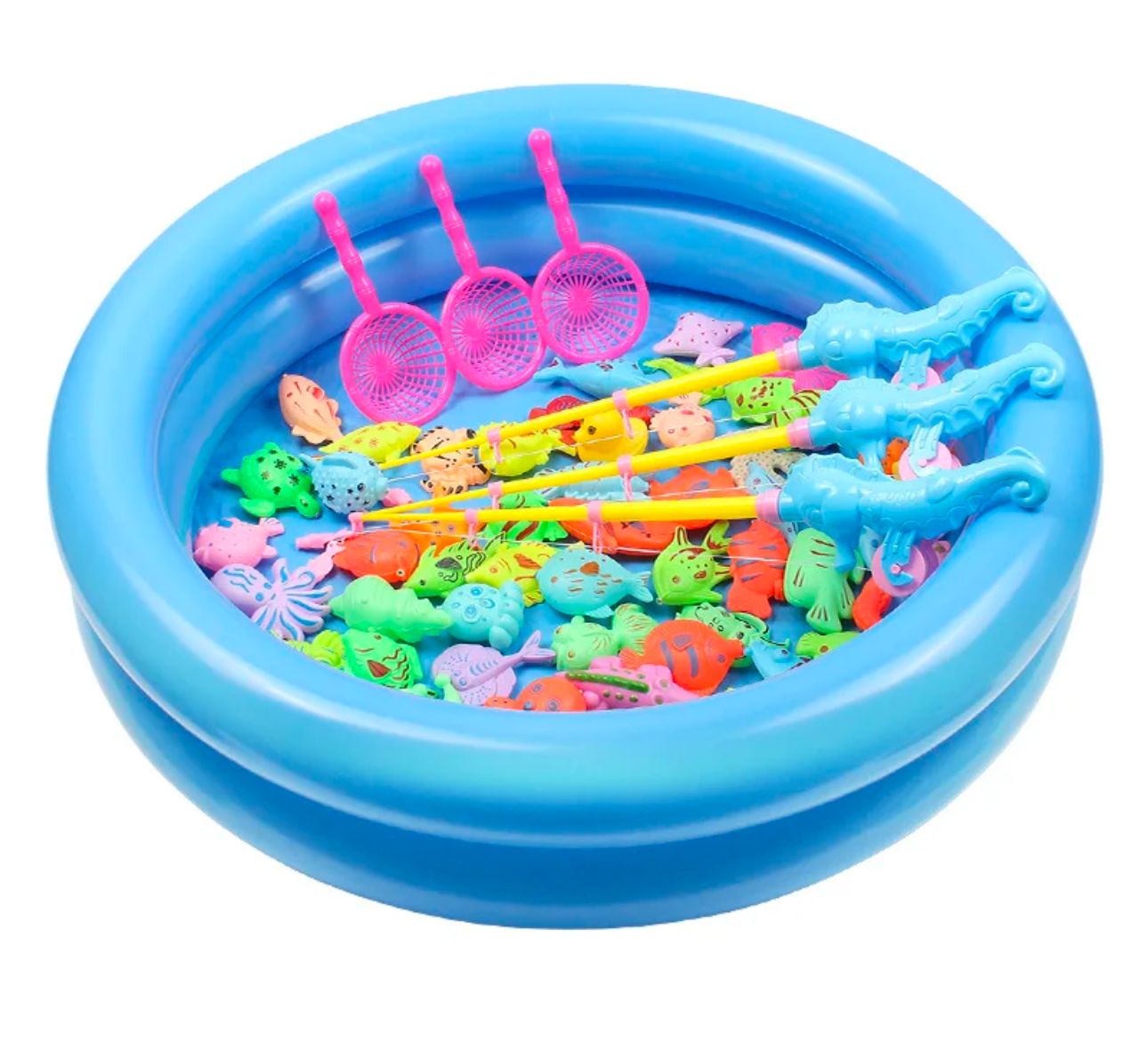 Pesca Milagrosa Piscina Juego 40 Piezas Regalo Niños