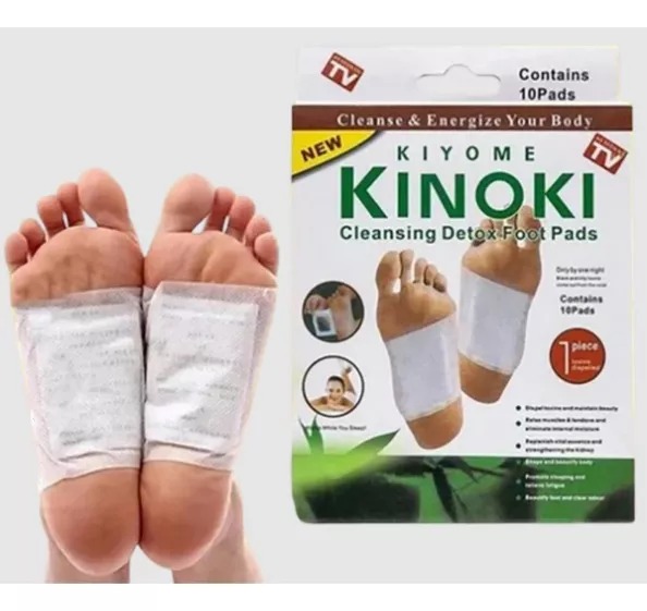 Parche Kinoki Pack 10 Unidades Detox Elimina Toxinas