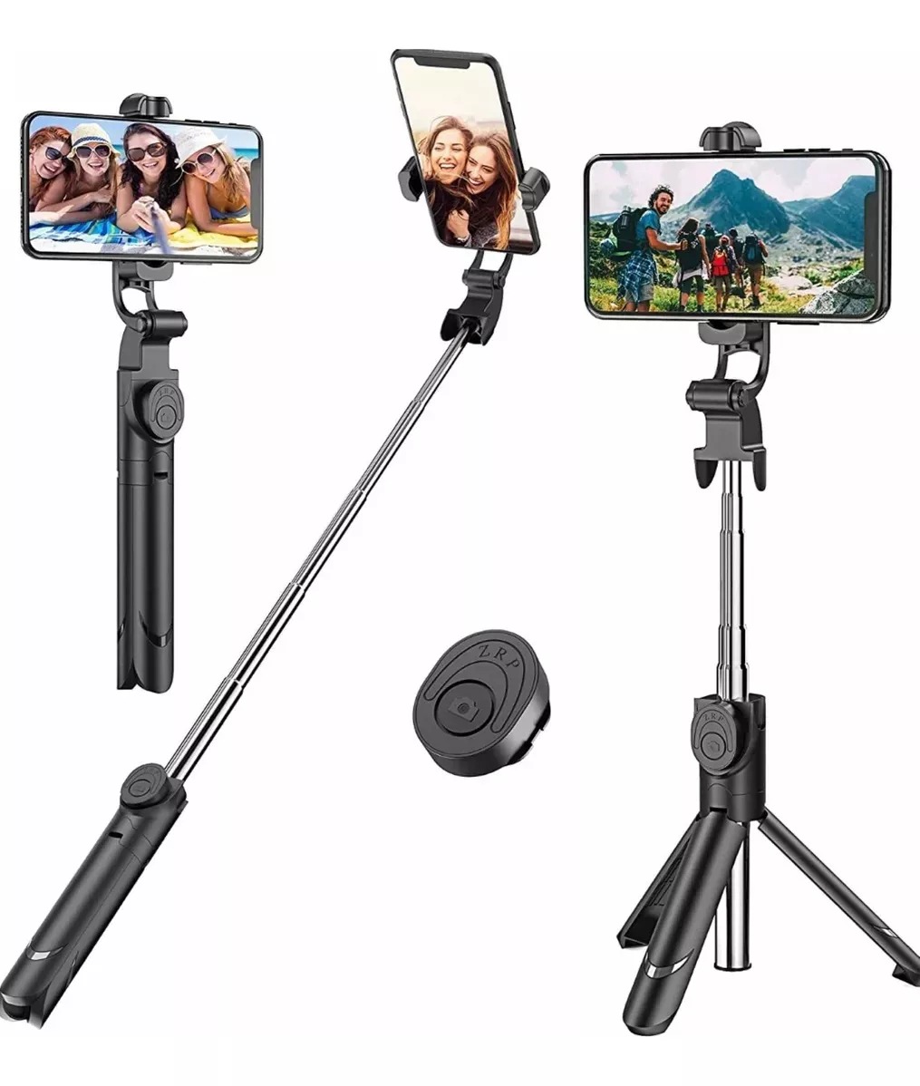 Kit Monopod Bluetooth Selfies + Tripode Tik Tok